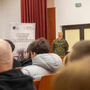 przedstawiciel WCR w Jarosławiu, studenci PANS