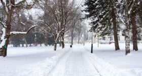 Spacer zimą? Park Lubomirskich w Przemyślu zaprasza!