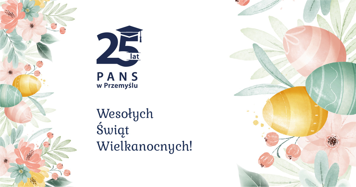 Życzenia Wielkanocne JM Rektora PANS w Przemyślu