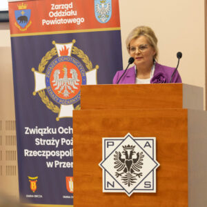 Starosta Przemyski – Bożena Ryczan (w trakcie przemówienia)