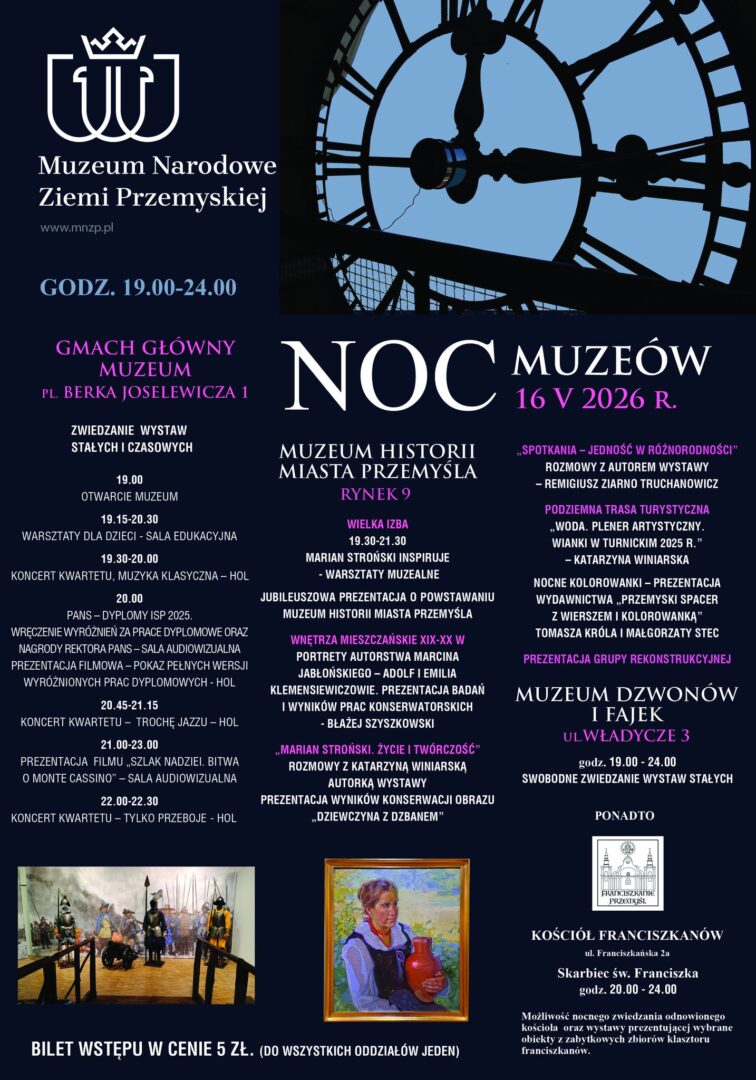 Noc Muzeów w Muzeum Narodowym Ziemi Przemyskiej 2026
