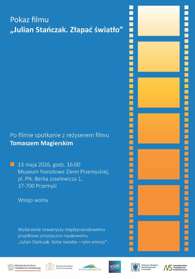 Pokaz filmu Tomasza Magierskiego „Julian Stańczak. Złapać światło” – zapraszamy