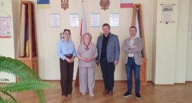 Przedstawiciele PANS z wizytą w Liceum nr 3 im. Królowej Jadwigi w Mościskach