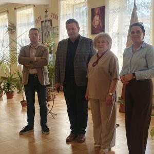 od lewej: T. Buratowski, S. Solecki, T. Teterycz, A. Lalik