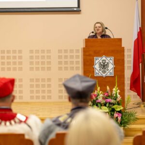 M. Pelc, Przewodnicząca PORPIP w Przeworsku