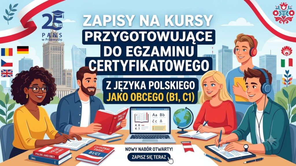 Zapisy na kurs języka polskiego – zapraszamy!
