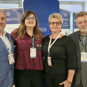 Prelegenci PANS, od lewej mgr T. Mrozek, dr A. Ciećkiewicz, dr R. Skalska-Izdebska