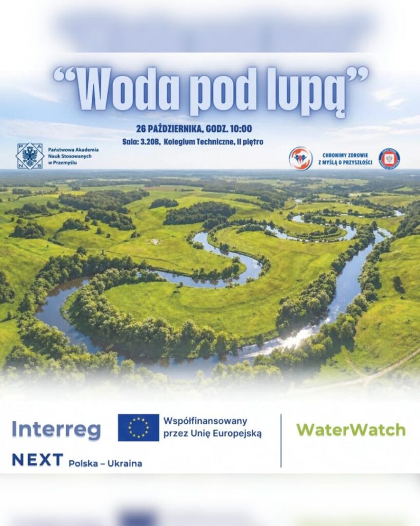 „Woda pod lupą” – zapraszamy na spotkanie