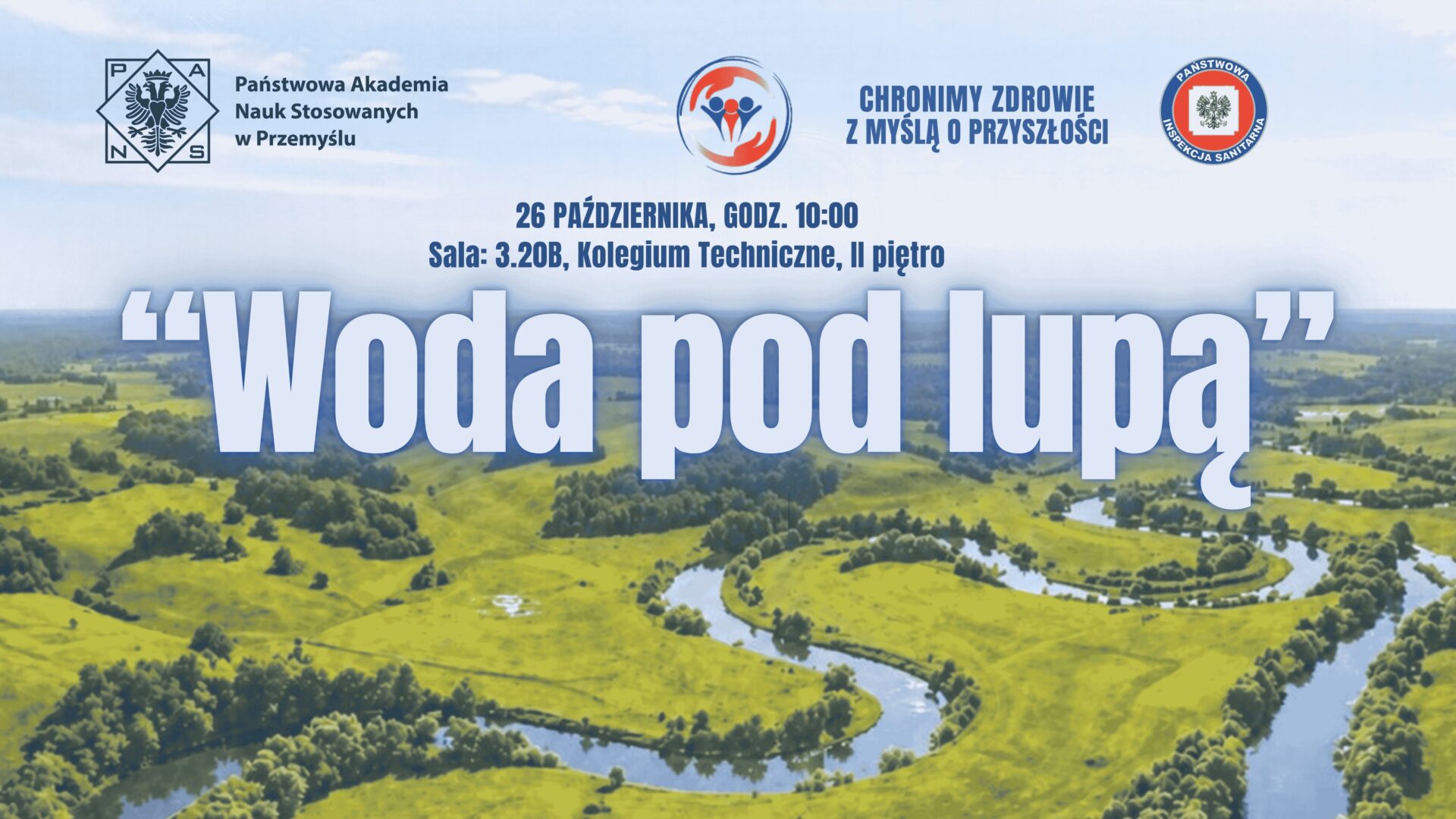 „Woda pod lupą” – zapraszamy na spotkanie dotyczące projektu WaterWatch